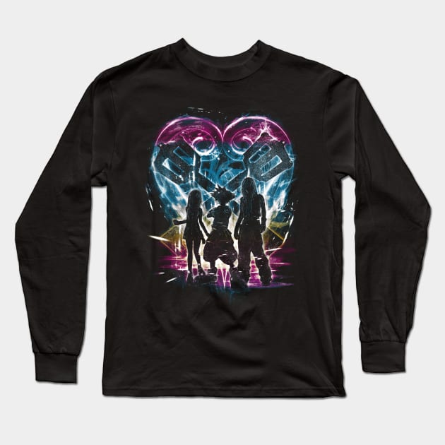 kingdom trio v2 Long Sleeve T-Shirt by kharmazero